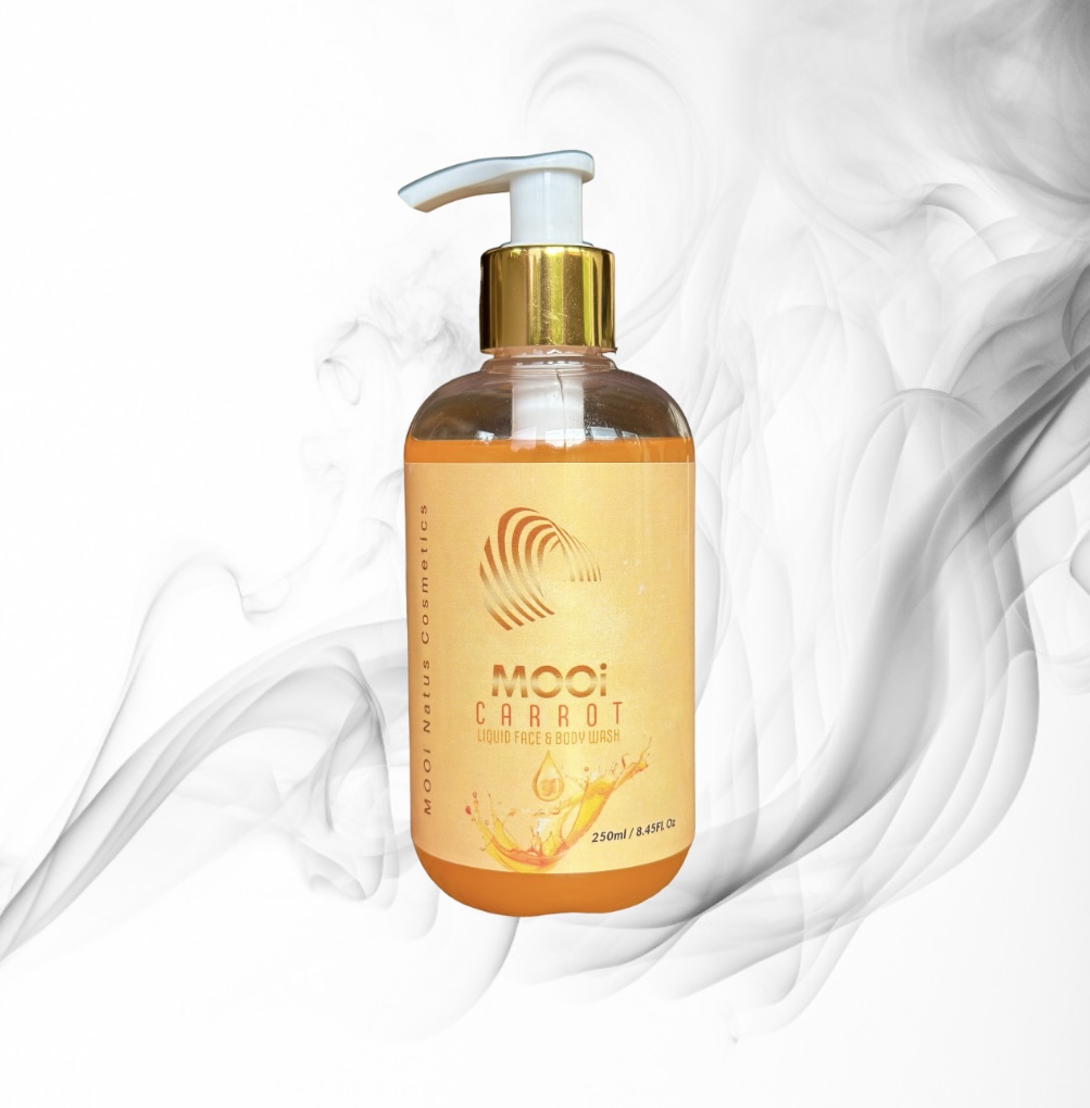Carrot Liquid Face and Body Wash 250 ml. - Image 2