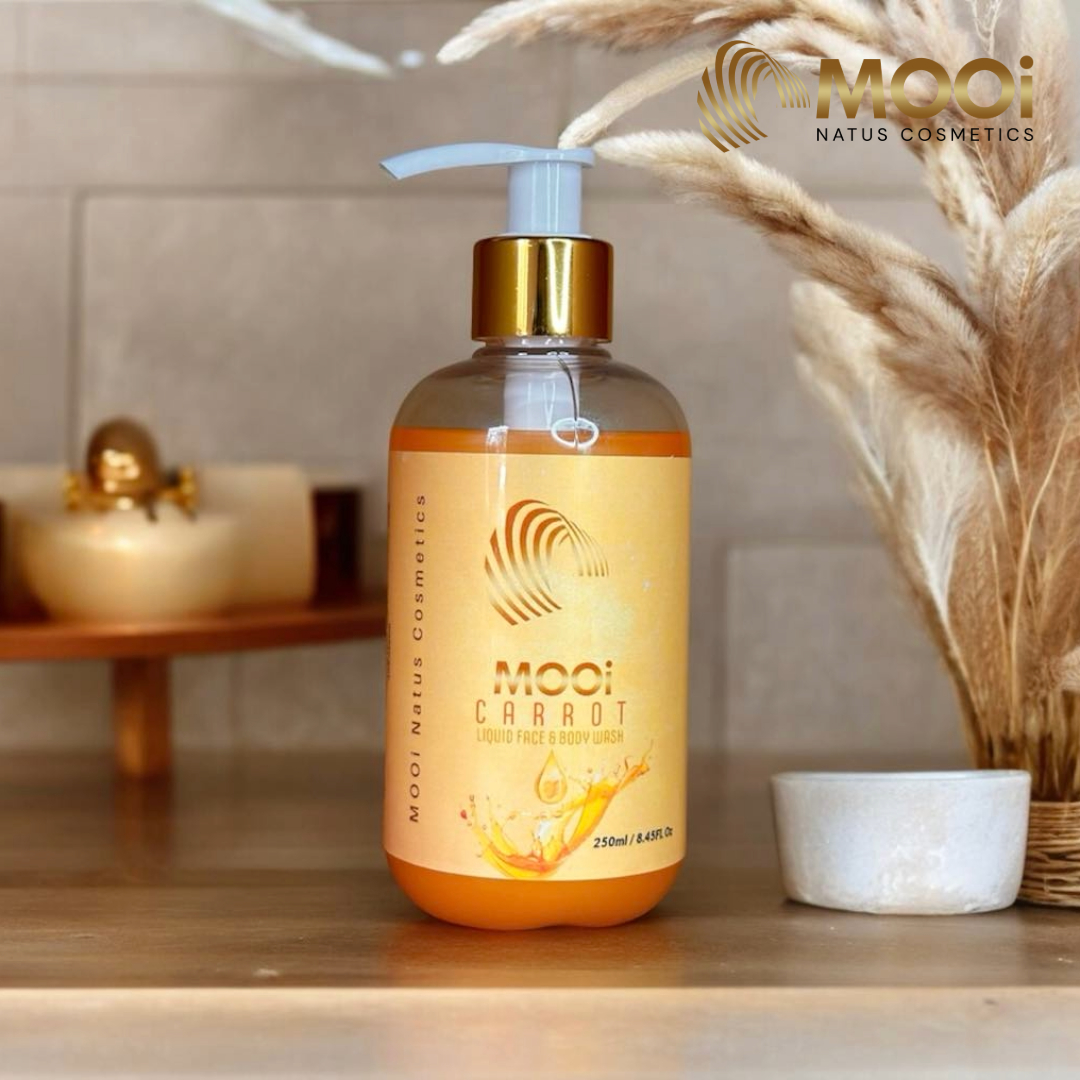 Carrot Liquid Face and Body Wash 250 ml.